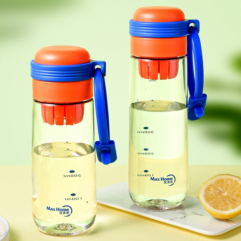 Y255-HC-5756 nueva taza de agua deportiva al aire libre tritan taza de té de plástico con cuerda portátil taza de plástico Item Picture