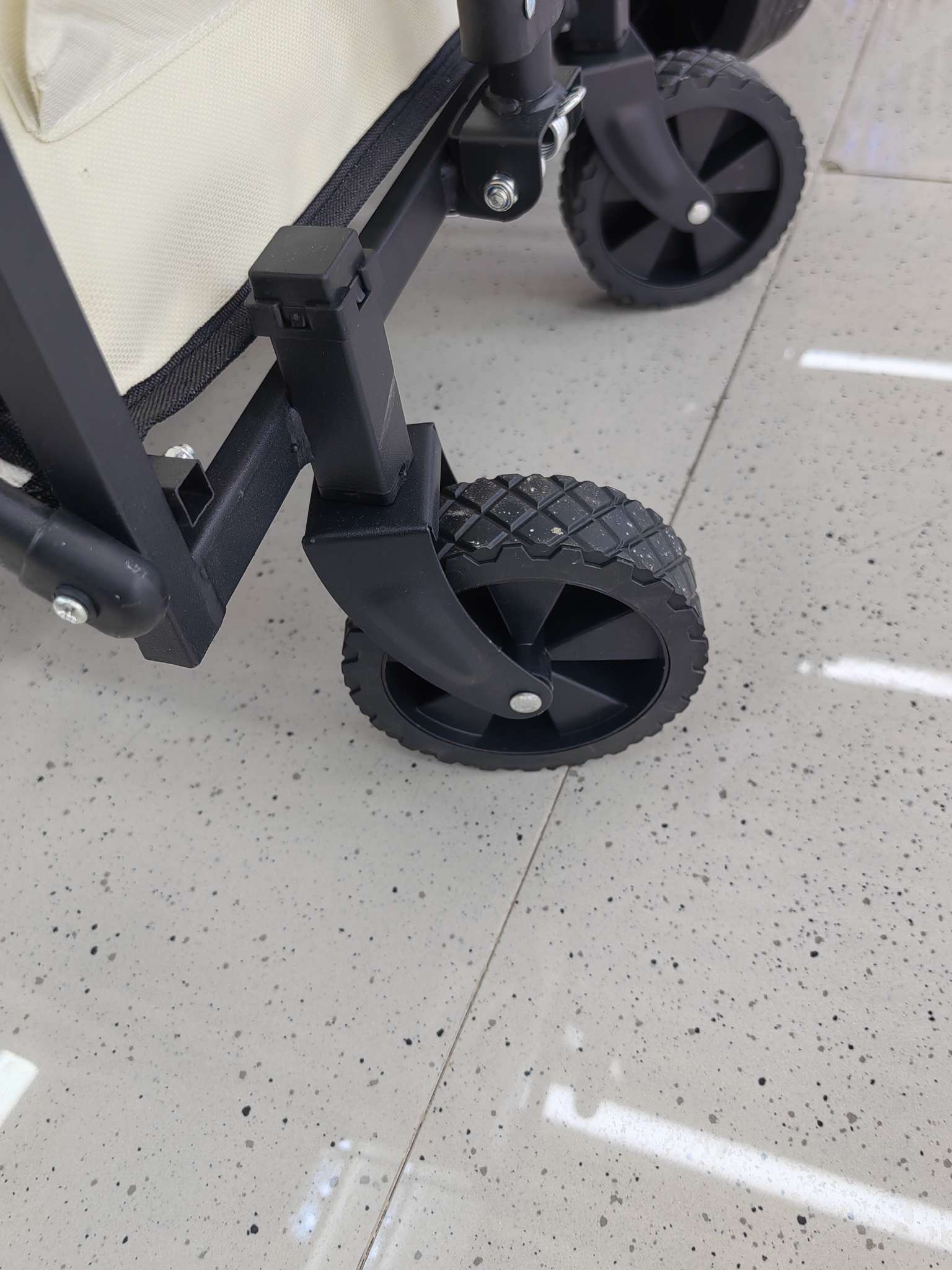 Outdoor camping vehicle, campsite vehicle, portable picnic trolley, small trailer, camping stall, folding trolley, flat folding camping vehicle, outdoor products detail image 3