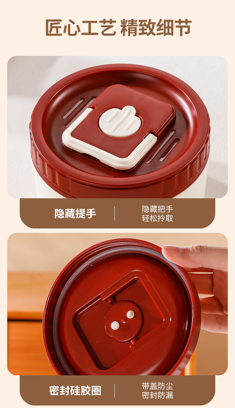 食品级密封304不锈钢多层便当盒保鲜盒饭盒 学生上班饭盒微波加热详情15