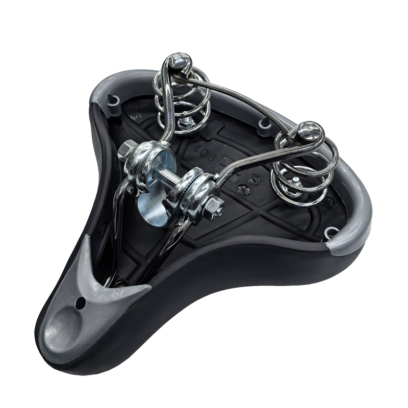 ATX-901 grey saddle thickened bicycle saddle, mountain bike seat cushion saddle, bicycle seat cushion, seat cushion bag pic 7