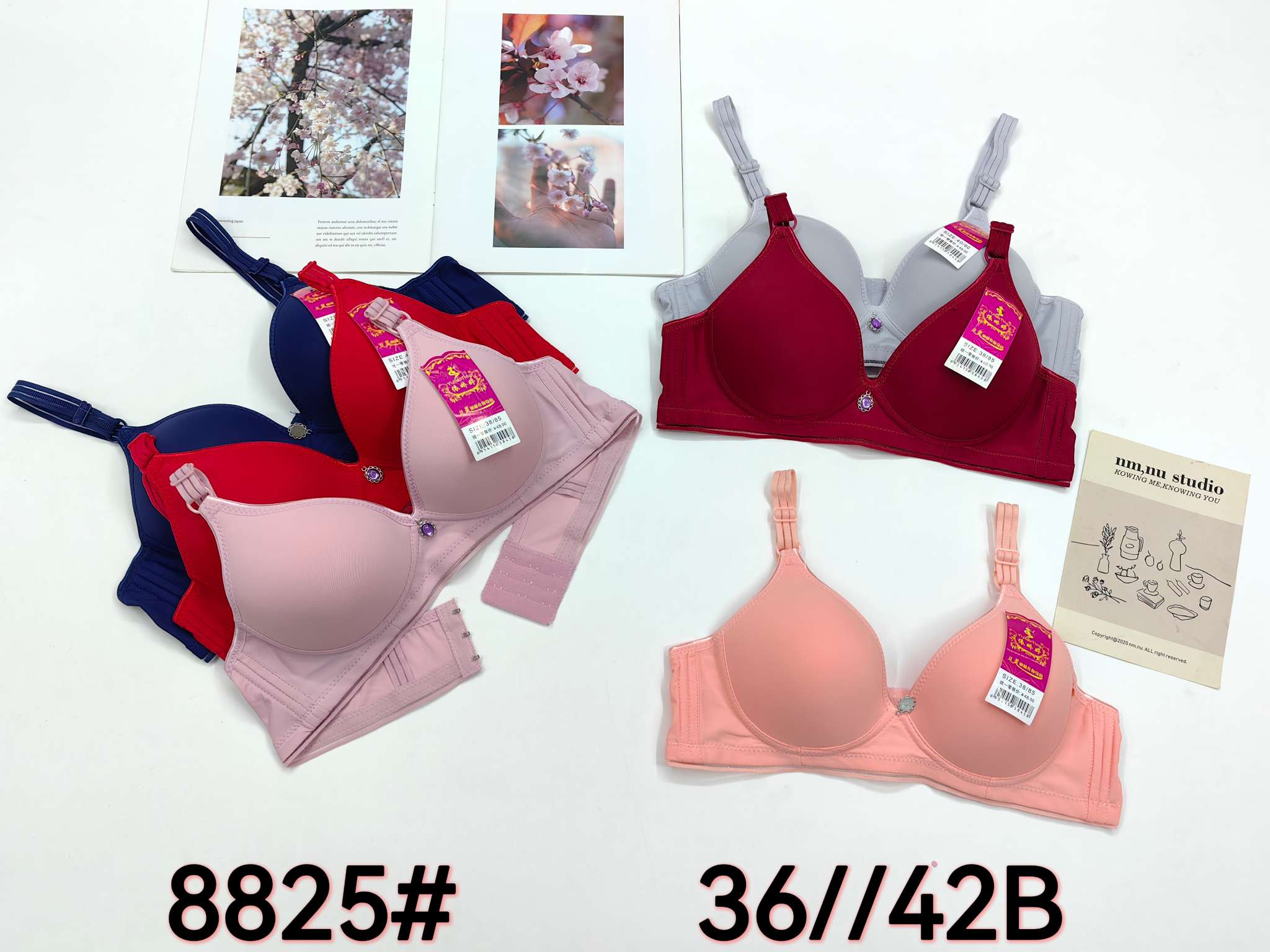Women's bras, loose and sexy lingerie, cross-border bras, breathable, comfortable and soft Item Picture