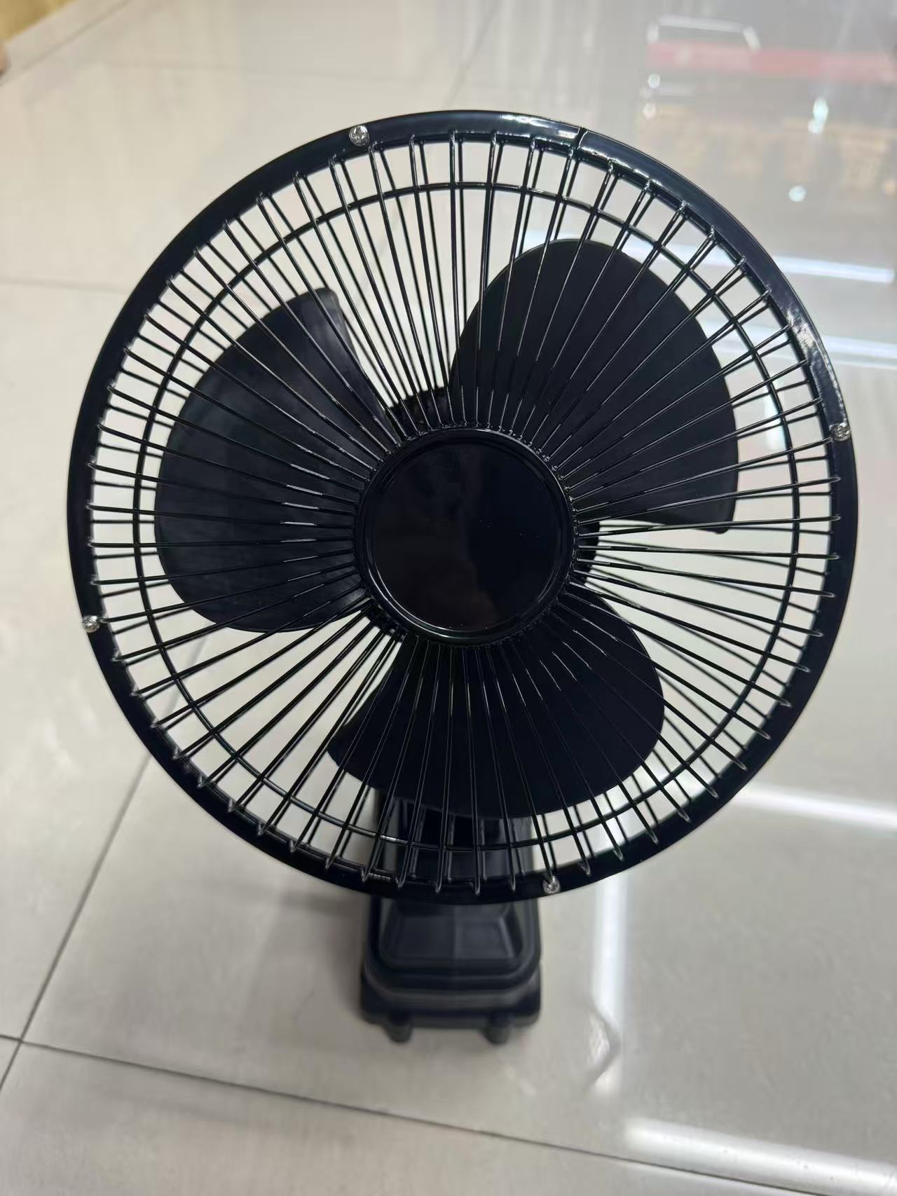 8寸锂电风扇 汽车充电式风扇大功率无线户外风扇便携充电小电器