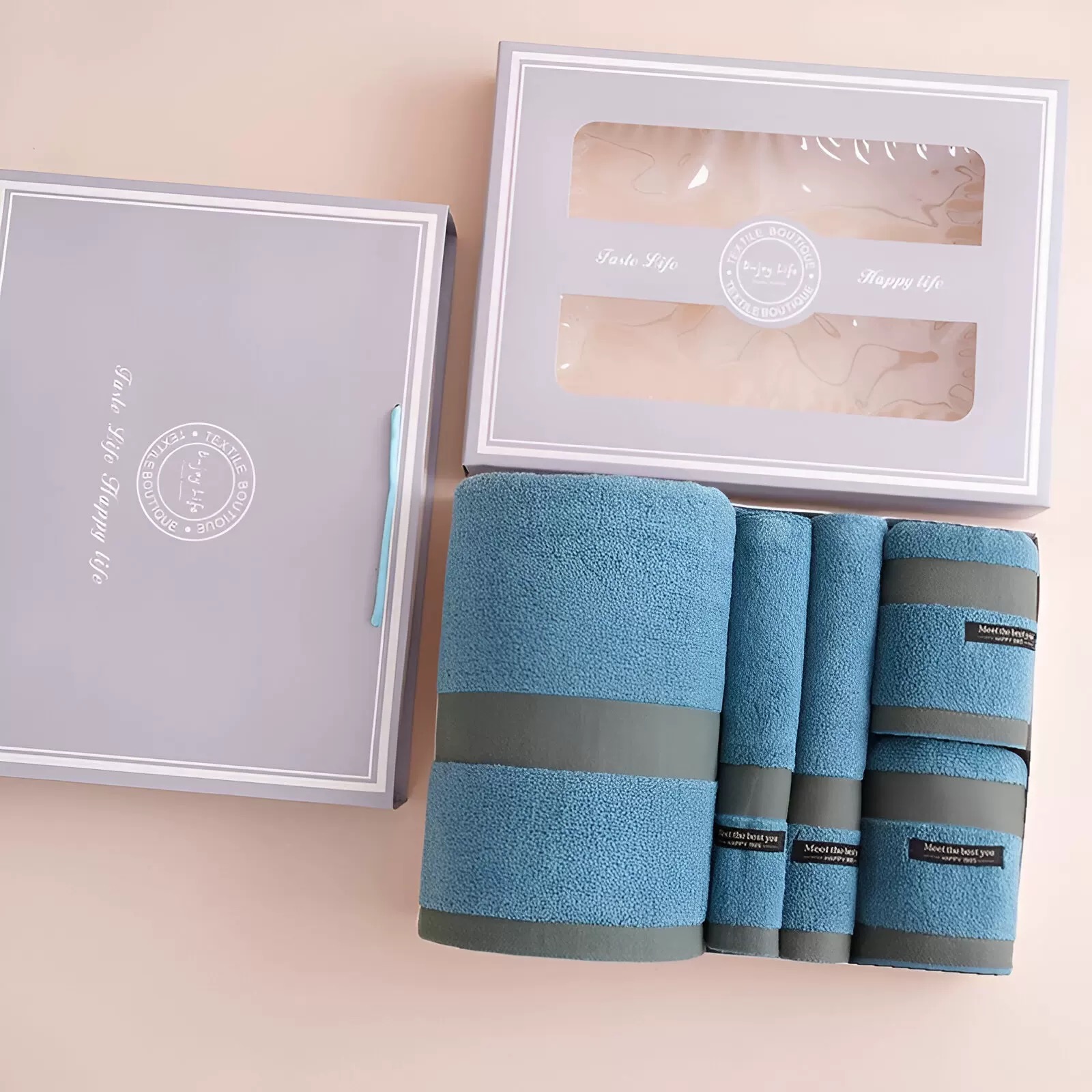 Thickened, water-absorbent and soft bath towels for household use Application Scenario