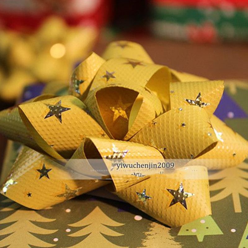 Star Flower Christmas and New Year's Party game props Souvenir gift box Decorative flower pattern Star flower details Picture