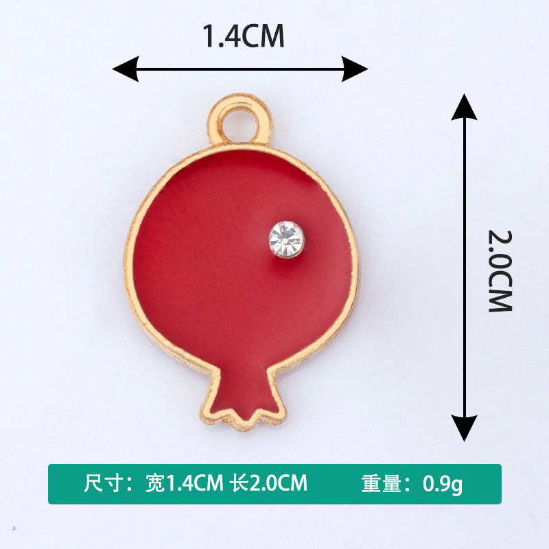 Xuping red fish-shaped titanium alloy pendant, silver jewelry, golden chain, Moissanite jewelry Item Picture