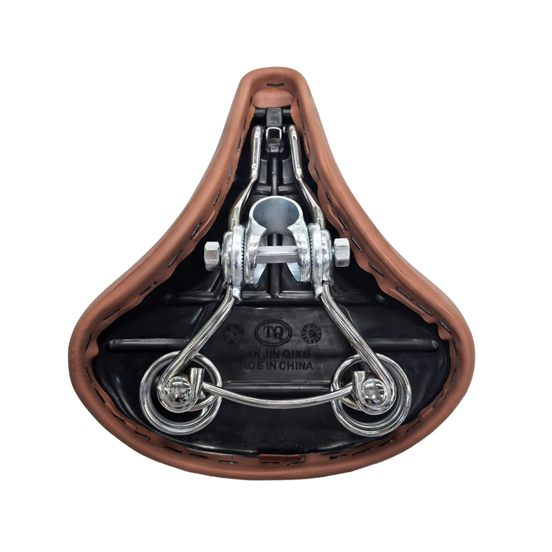 ATX-90 brown saddle thickened bicycle saddle, mountain bike seat cushion saddle, bicycle seat cushion, seat cushion bag pic 8