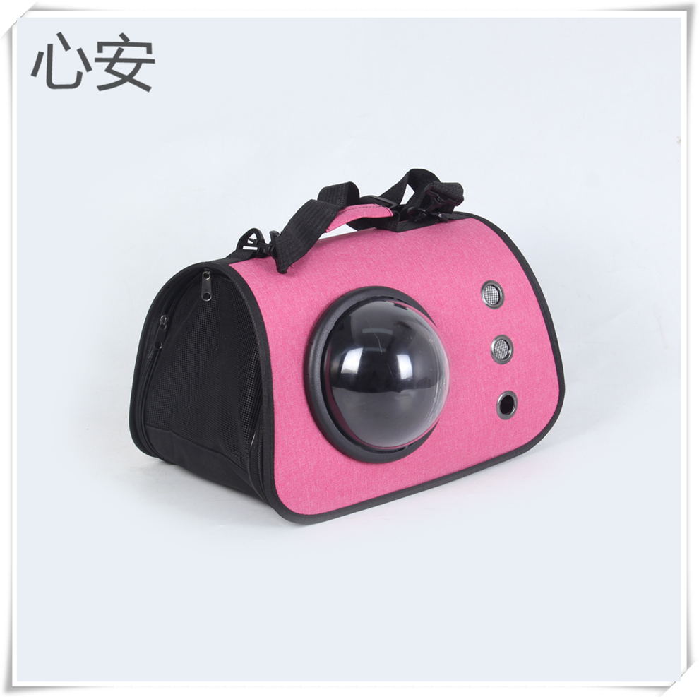 Pet portable space capsule, portable cat bag, hand-held foldable single-shoulder bag, outdoor backpack, cartoon cat and dog bag details Picture