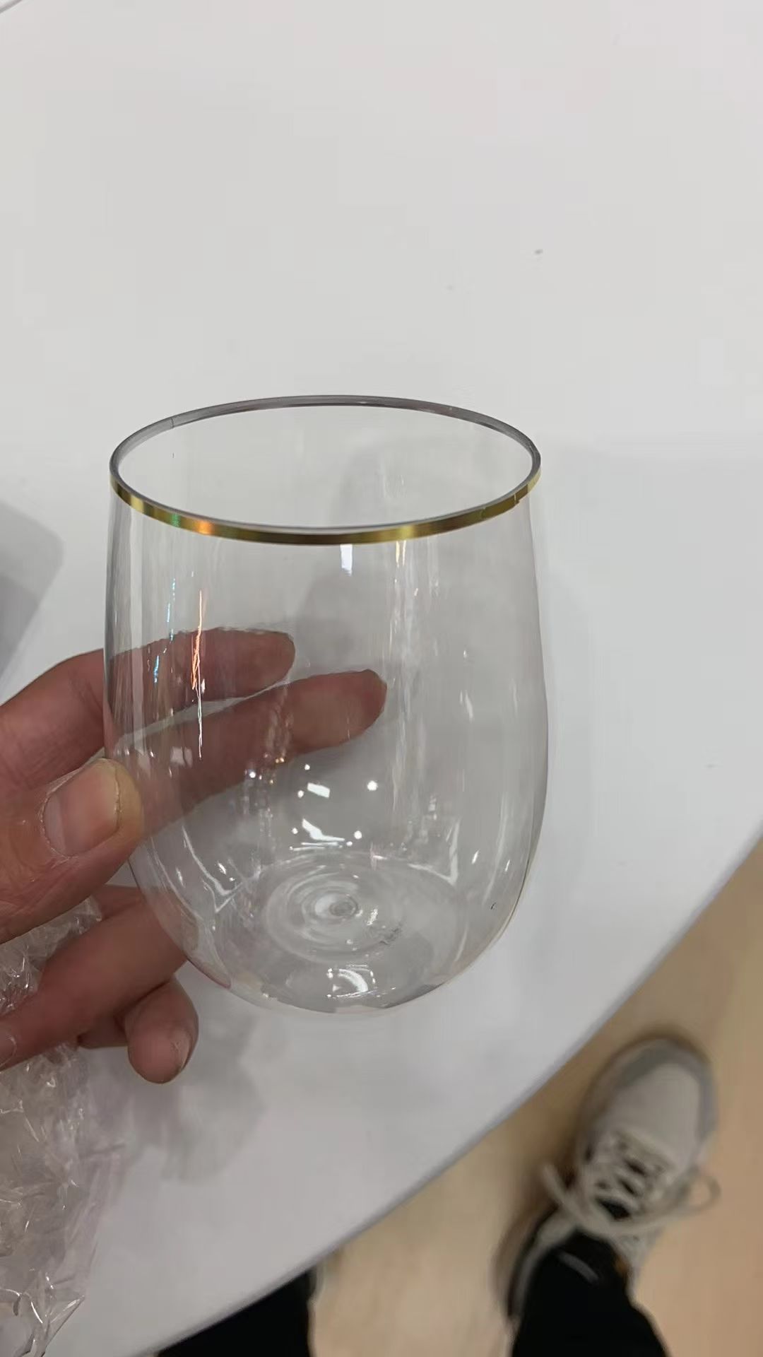 Disposable PET plastic cup 180ml hot drink pot water cup, leak-proof, portable and durable Specification image