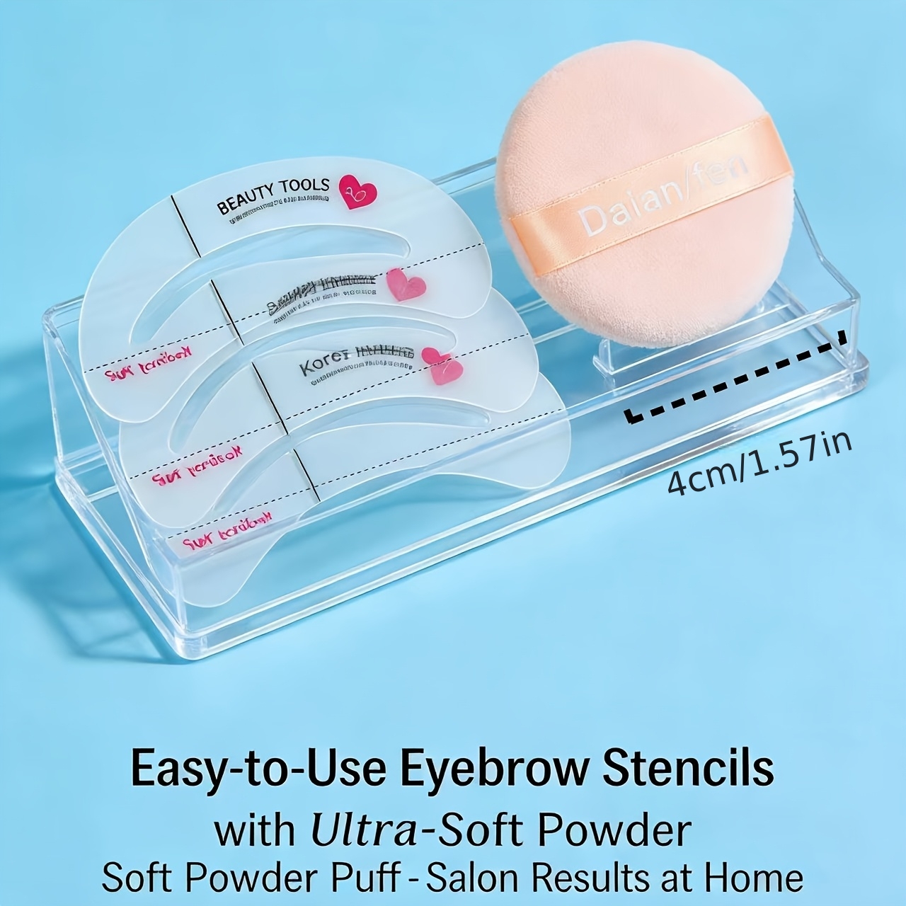 卡丁娜柔软亲肤丝绒粉扑散粉蜜粉定妆专用细腻不吃粉不飞粉上妆服帖自然盒装化妆工具超值套装加送精美礼品