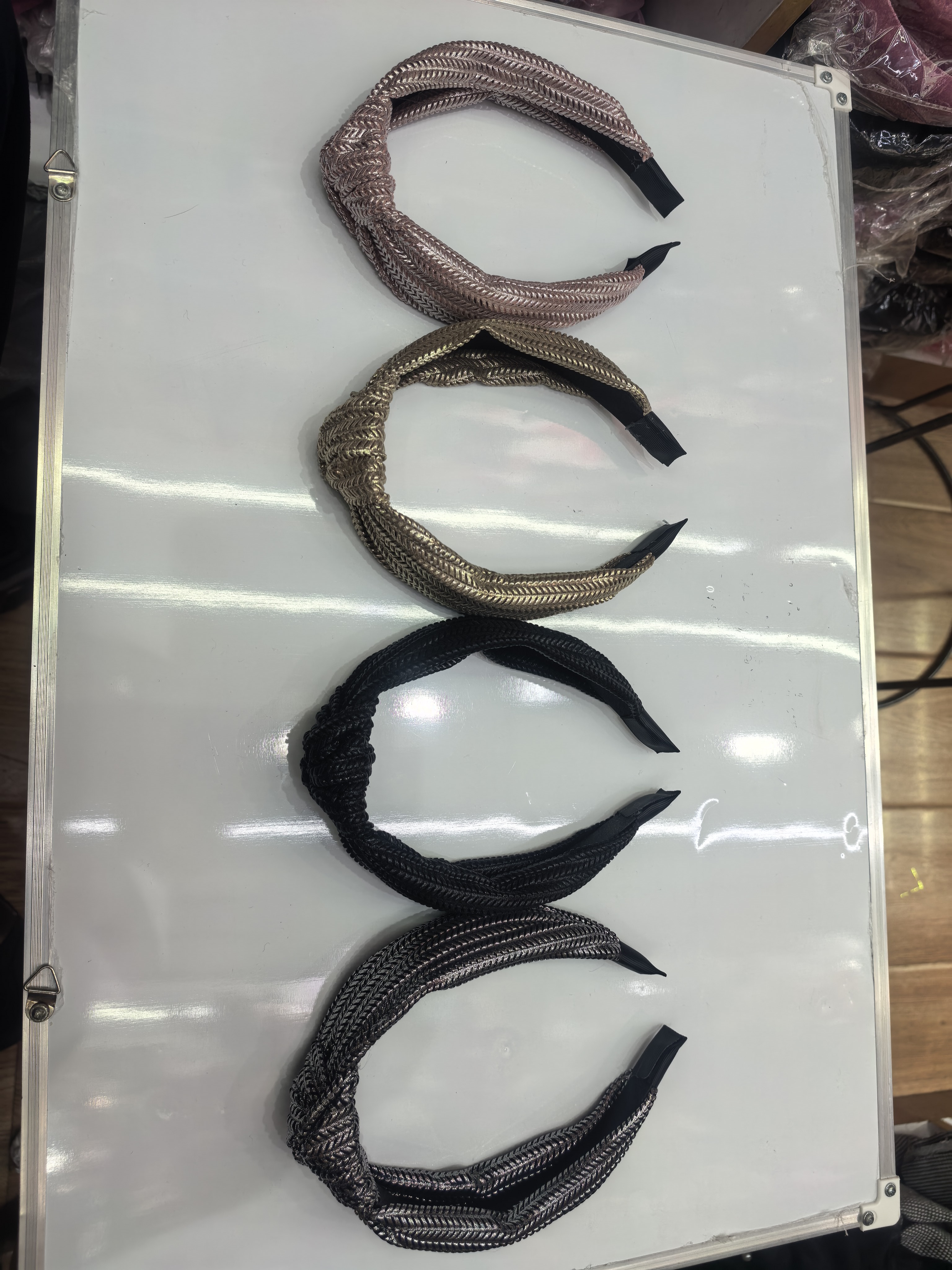 韩版发箍手打结发箍亮晶晶派对头箍假发发箍头饰法箍发箍假发发箍