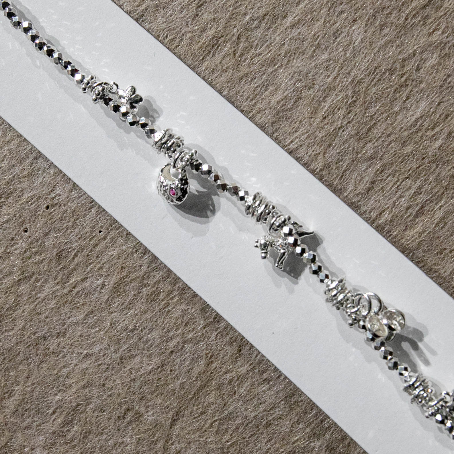 Fashion Precision 925 Silver Star Moon Deer Talk Bead Chain Bracelet for Women: A niche design with a lively and fair complexion, sweet and lucky charm Application Scenario