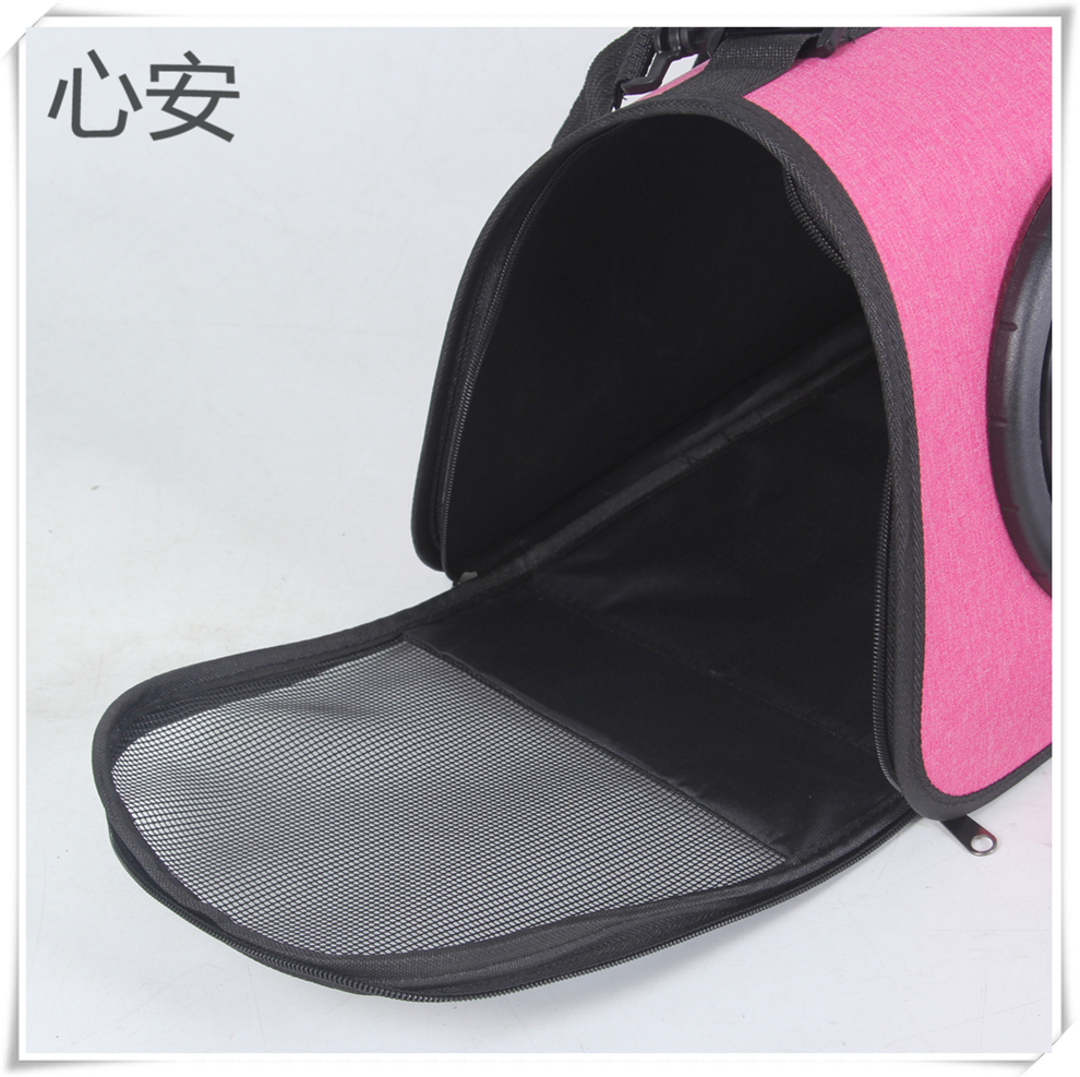 Pet portable space capsule, portable cat bag, hand-held foldable single-shoulder bag, outdoor backpack, cartoon cat and dog bag Specification image