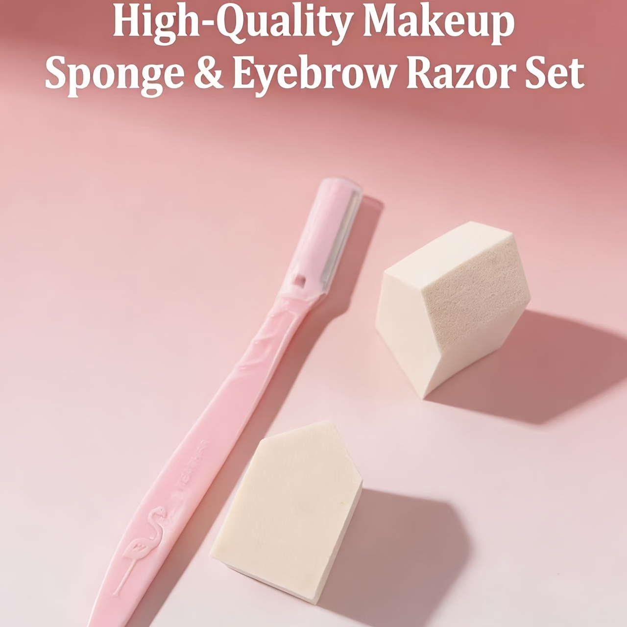 粉扑、美妆蛋实物图