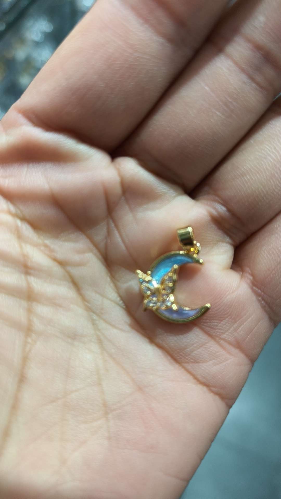 Copper micro-set Moissanite vintage ring, retro design sense, personalized accessory, personalized pendant ring, ring Specification image