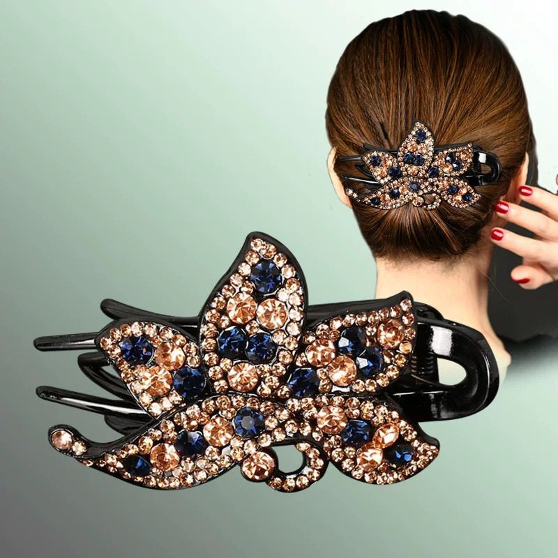Duckbill Mom hair clip headwear, updo, Korean elegant back hair clip, new high-end hair accessory, elegant style details Picture