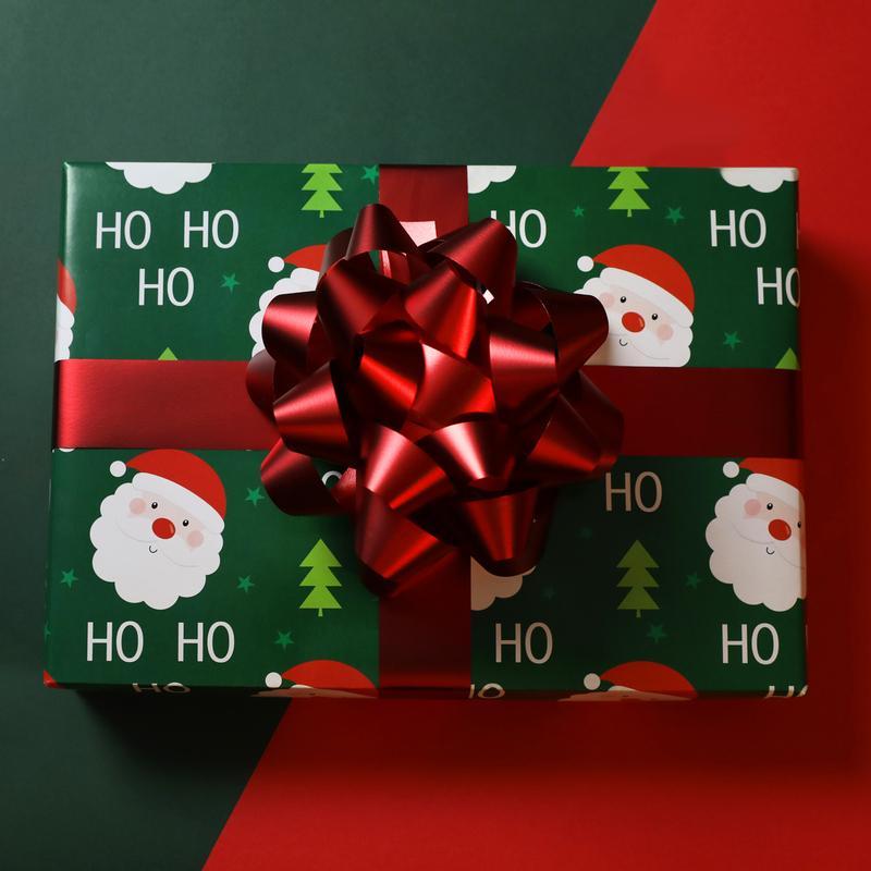 Latte art star flower gift box decoration ball flower Christmas, New Year celebration birthday three-dimensional bow finished product Item Picture