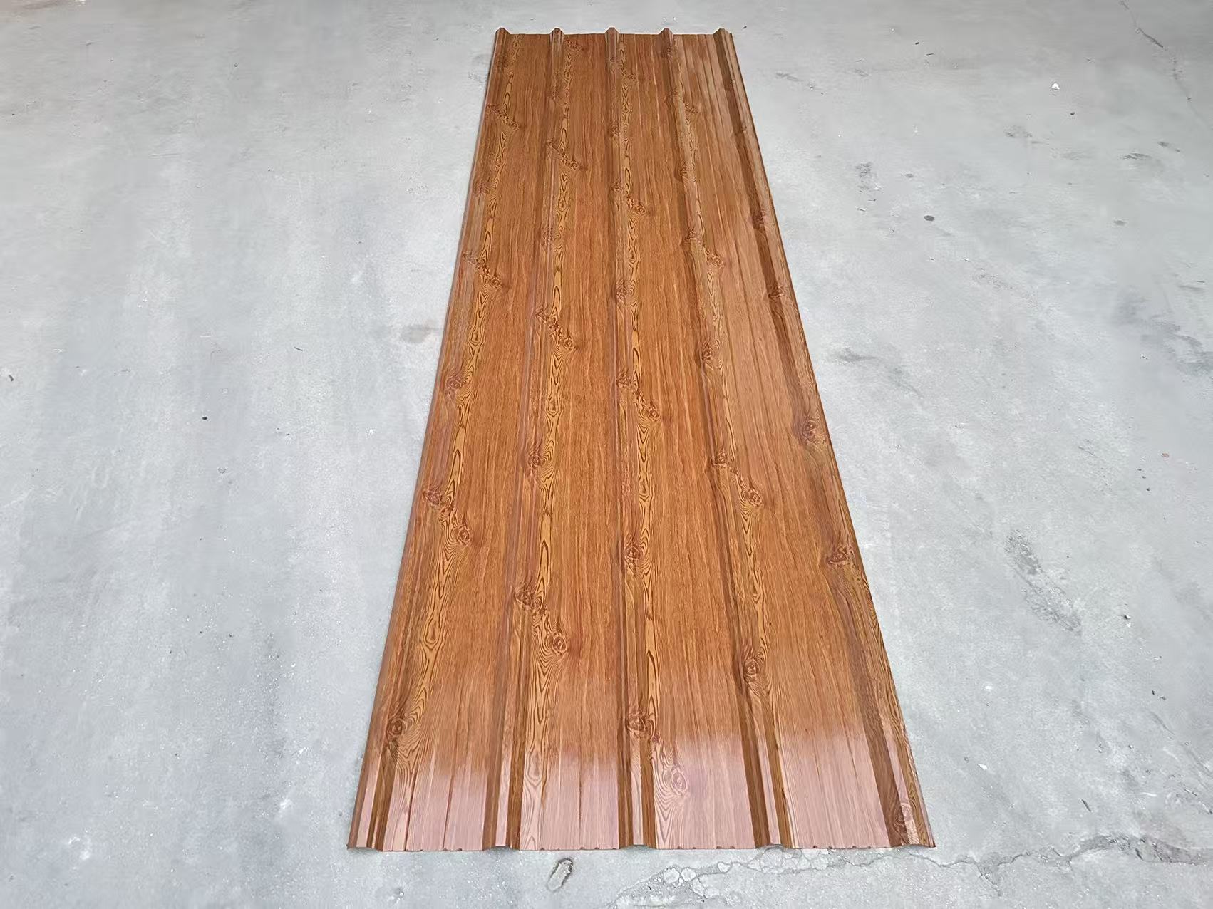 High-quality waterproof color steel coil and color steel tile for building materials, with strong anti-corrosion, wear-resistant and durable properties, and rich colors. Color steel tile, building materials, color steel tile, aluminum detail image 4