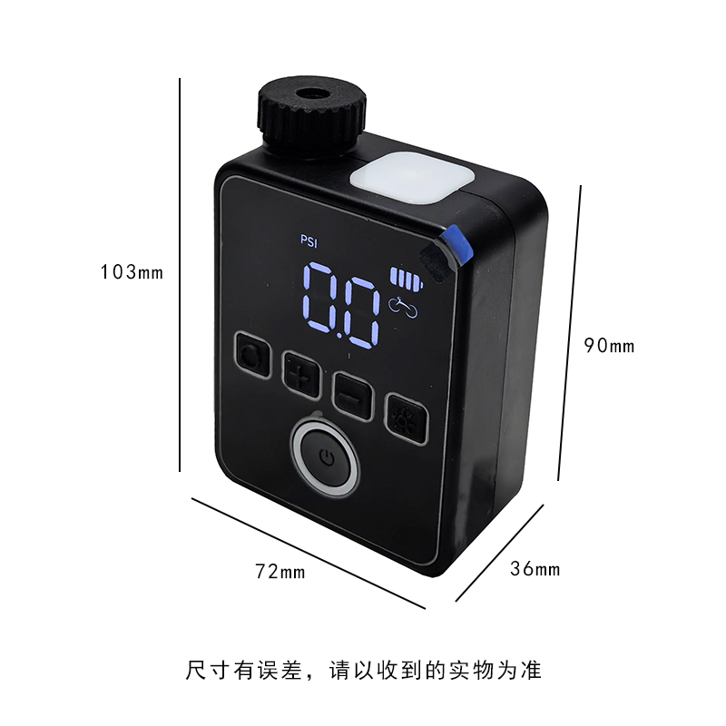 SHAP-005 air pump, mini air pump, bicycle electric air pump, portable tire, electric motorcycle air pump, car air pump pic 3