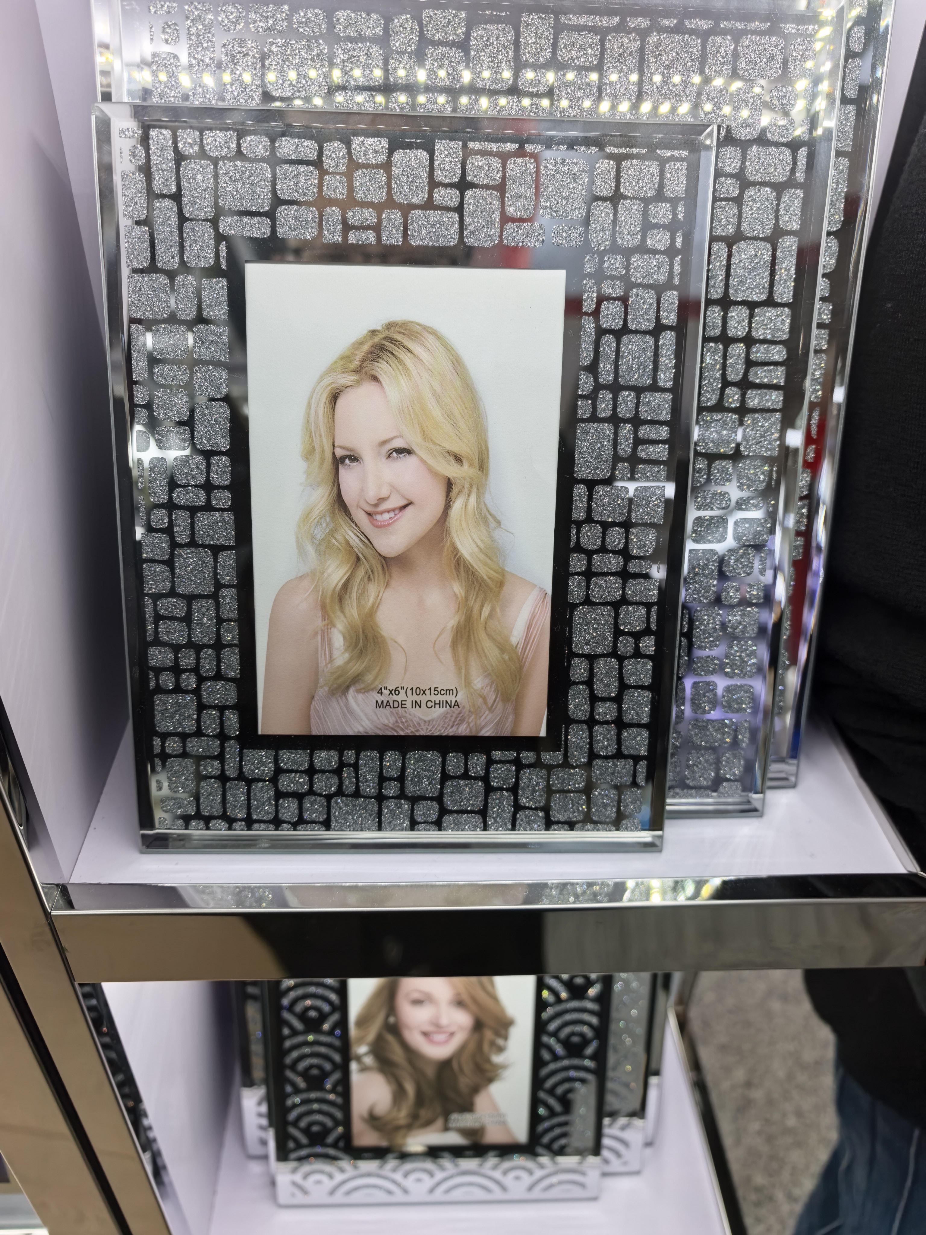 玻璃相框，6寸精品相框。