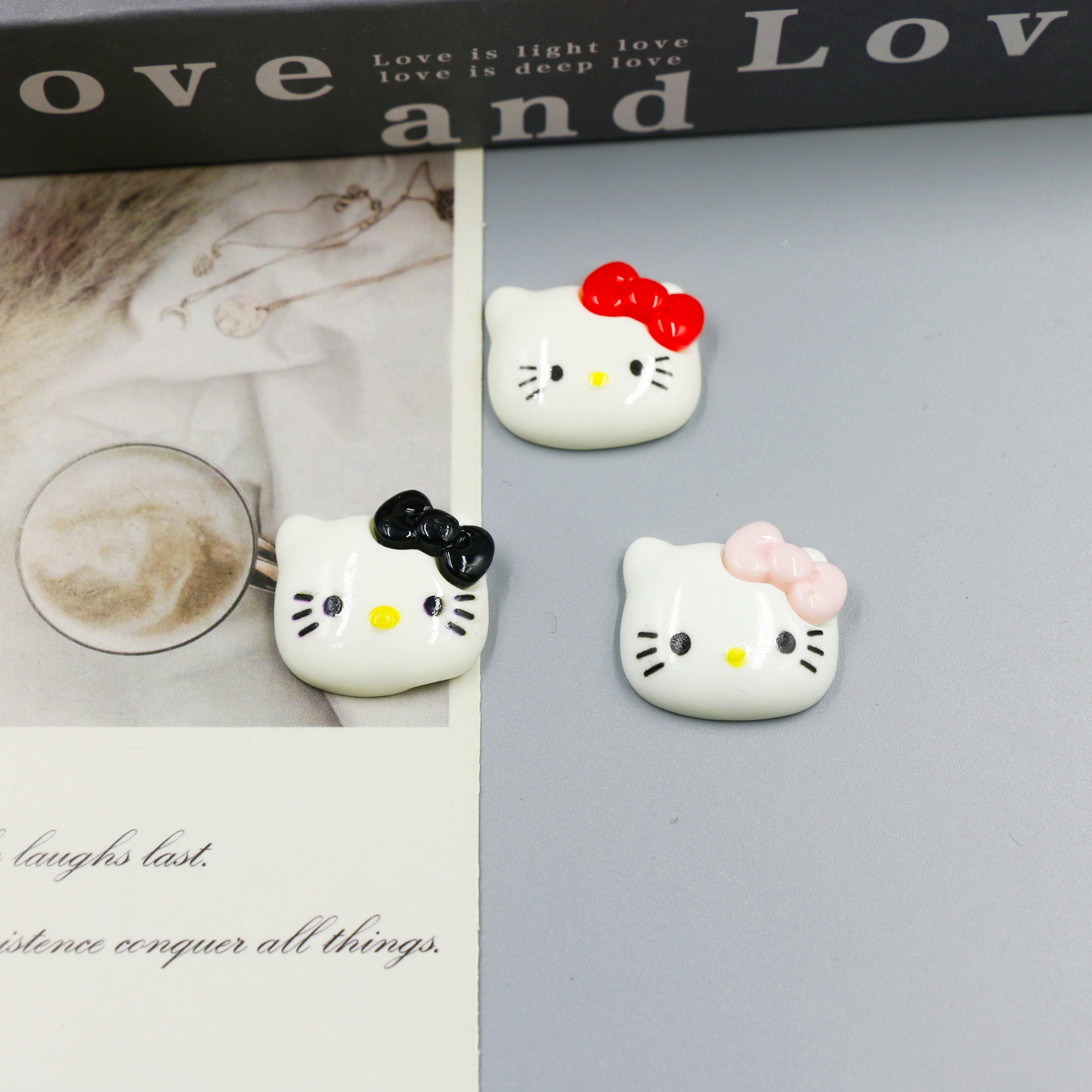 树脂/公仔树脂/工艺品摆件猫/树脂摆件/假山细节图