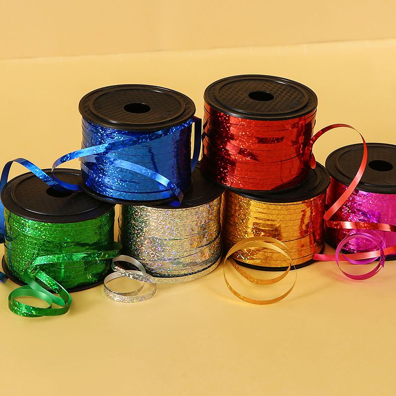 Wedding balloon ties, wedding ropes, laser ribbons, ties, ribbons, wedding decoration accessories, birthday party ties details Picture