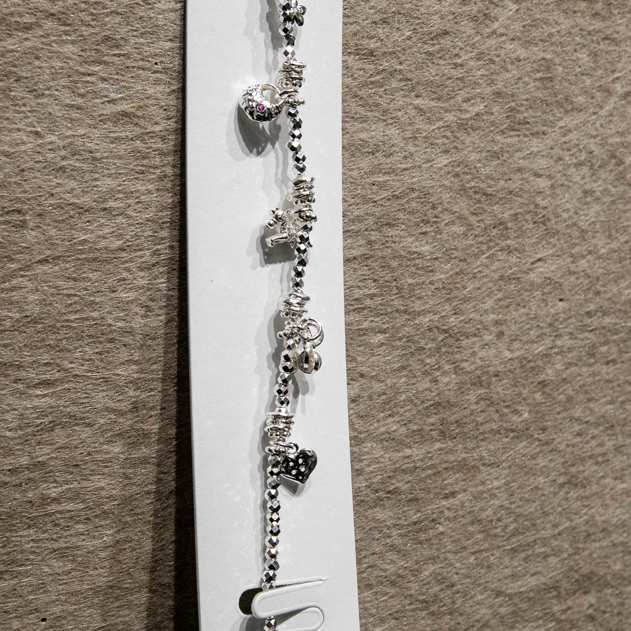 Fashion Precision 925 Silver Star Moon Deer Talk Bead Chain Bracelet for Women: A niche design with a lively and fair complexion, sweet and lucky charm Specification image