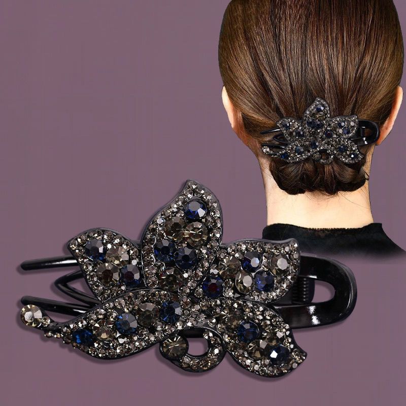 Duckbill Mom hair clip headwear, updo, Korean elegant back hair clip, new high-end hair accessory, elegant style