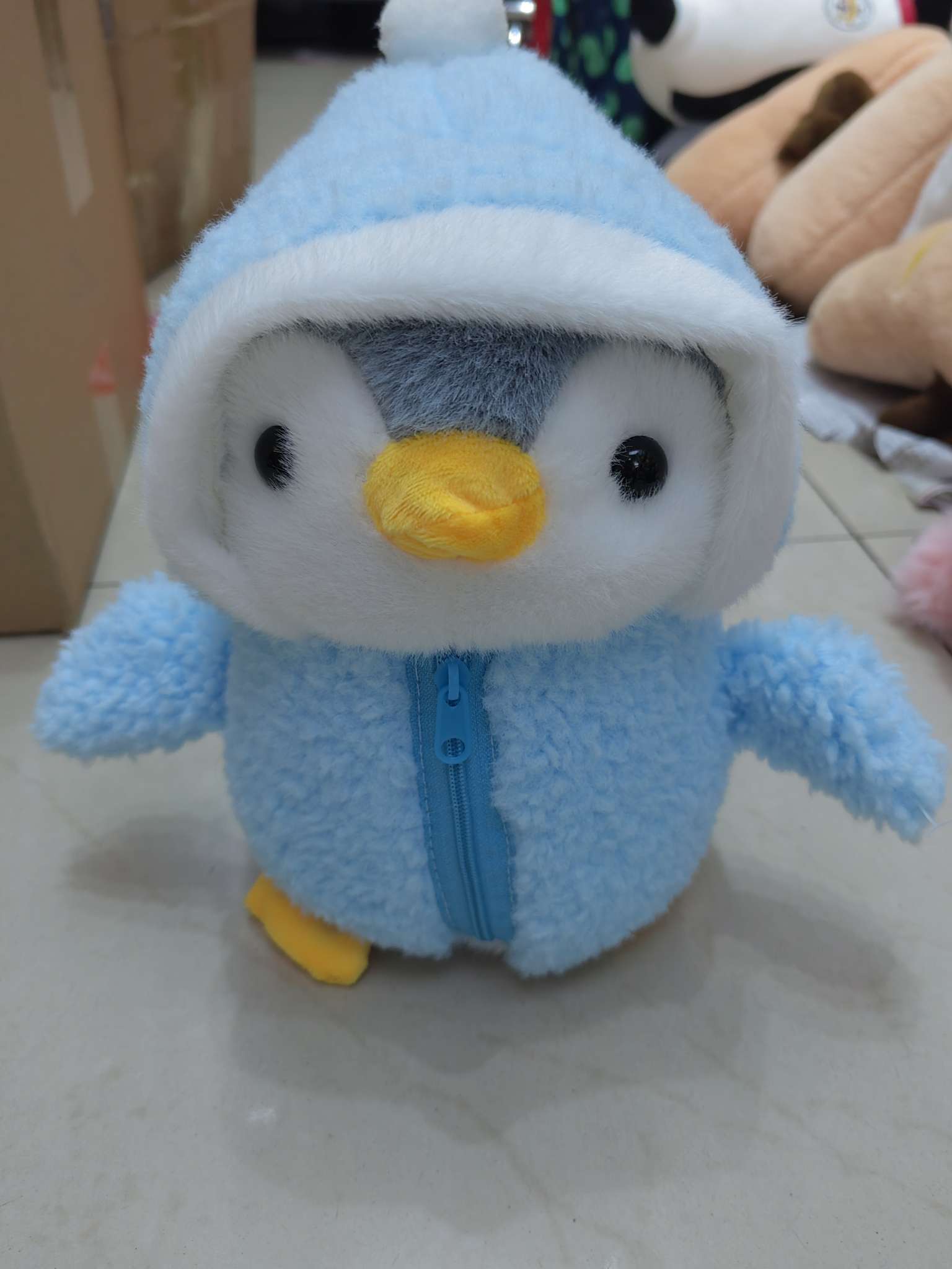 Penguin plush toys, doll dolls, plush pendants, cute and soft plush toys details Picture