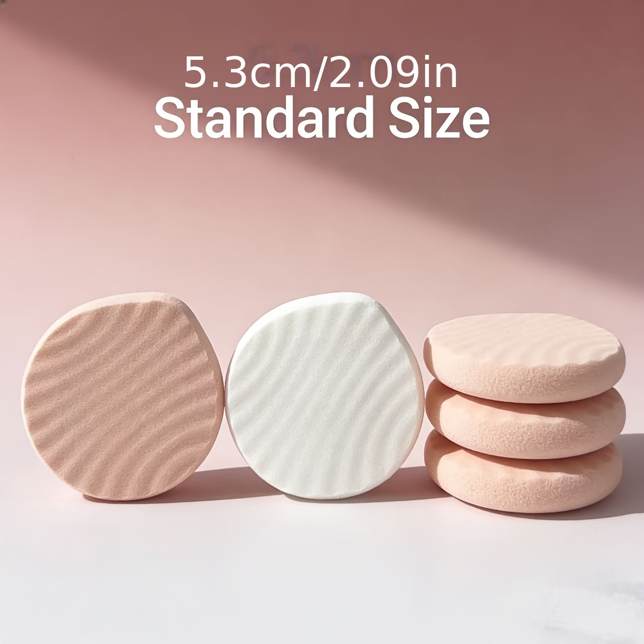 卡丁娜桃形粉扑 、气垫粉扑干湿两用 柔软不吃粉 粉底液专用 上妆服帖不卡粉