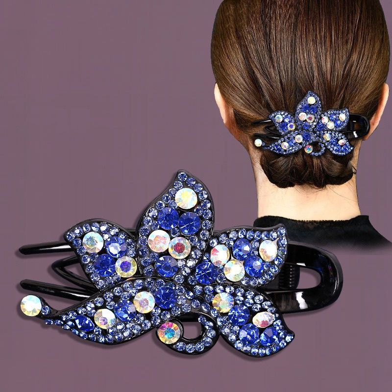 Duckbill Mom hair clip headwear, updo, Korean elegant back hair clip, new high-end hair accessory, elegant style Item Picture