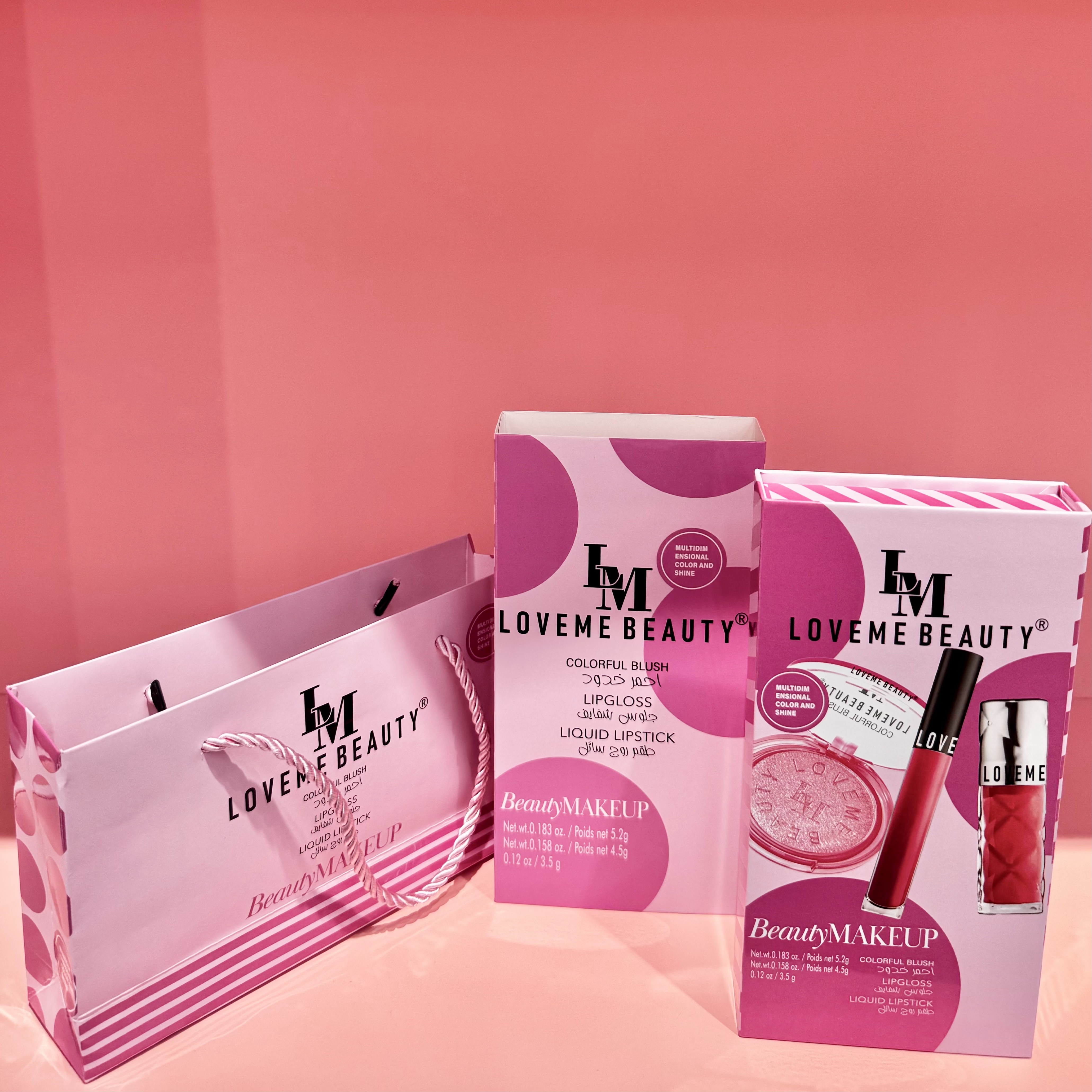 Luxury Soft Mist Lip Glaze Blush Lipstick Set-Loveme Beauty