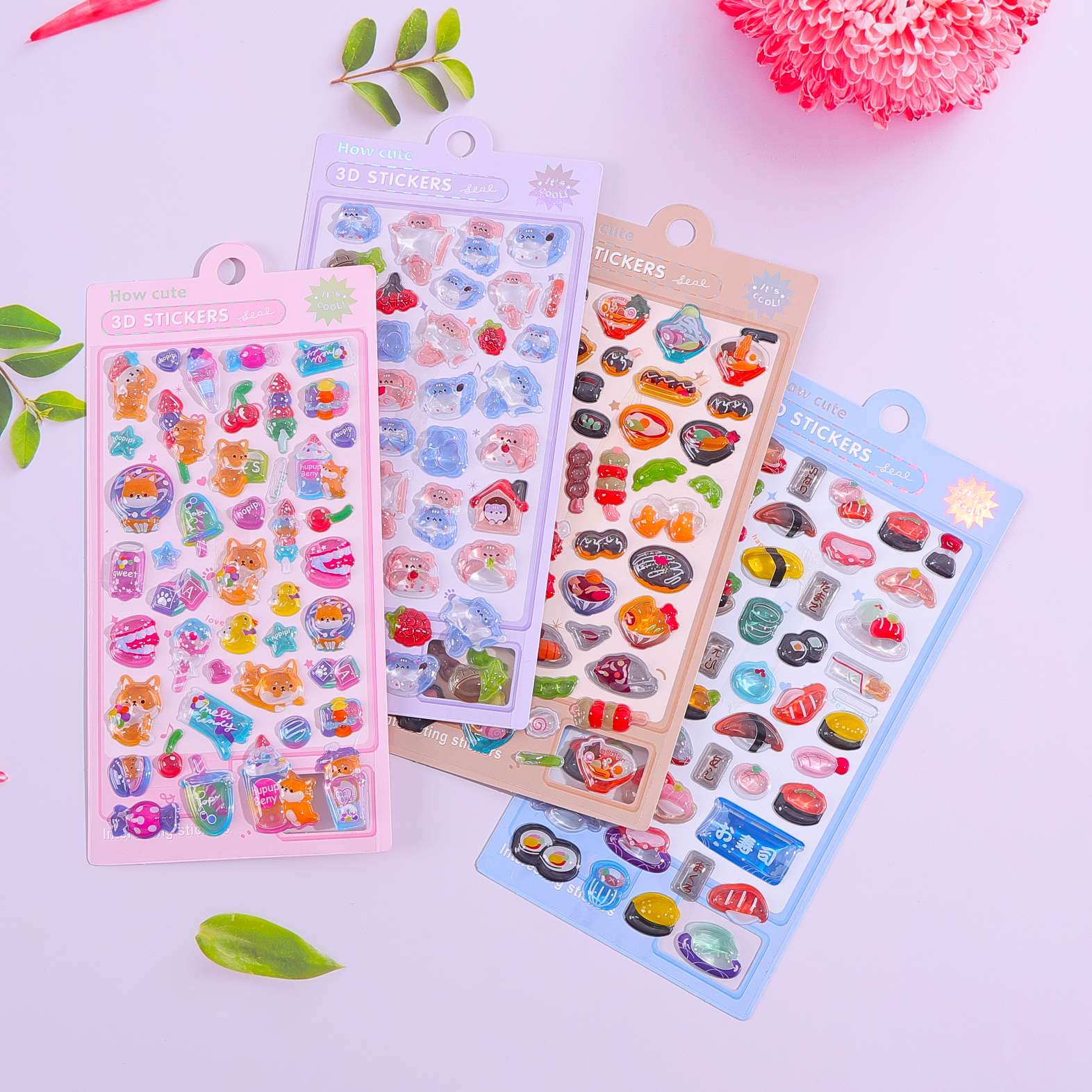 办公文化学习文具贴纸手账贴纸水晶贴贴美甲贴纸世界杯贴纸