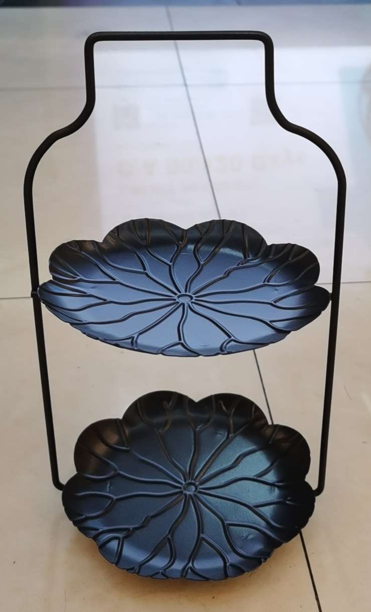 定制餐具年货餐具日用品百货茉莉香氛双层餐盘