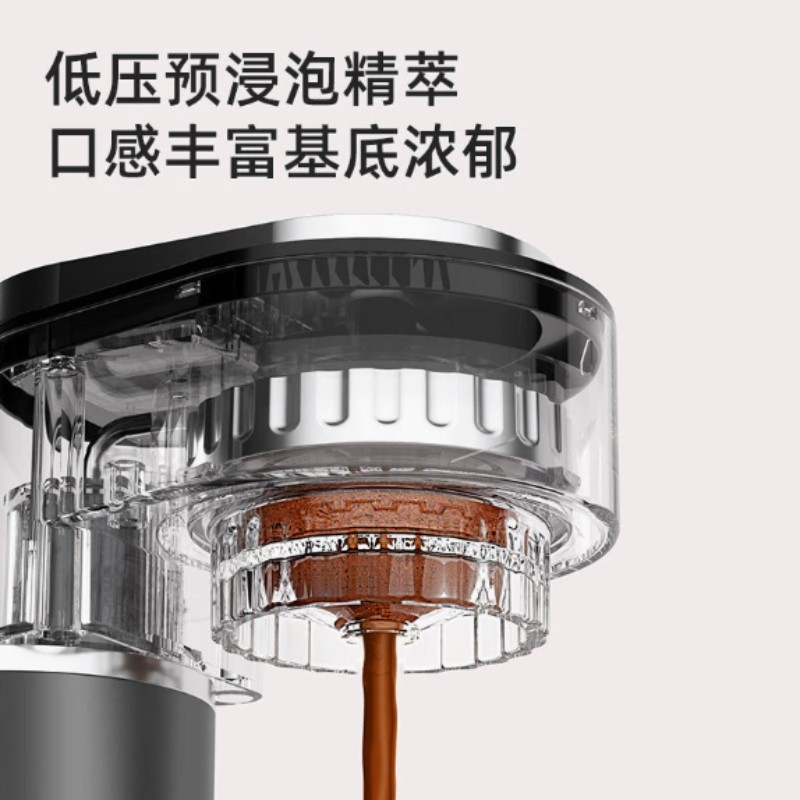 Cross-border foreign trade portable coffee machine, household small automatic cold and hot double brew espresso machine Application Scenario