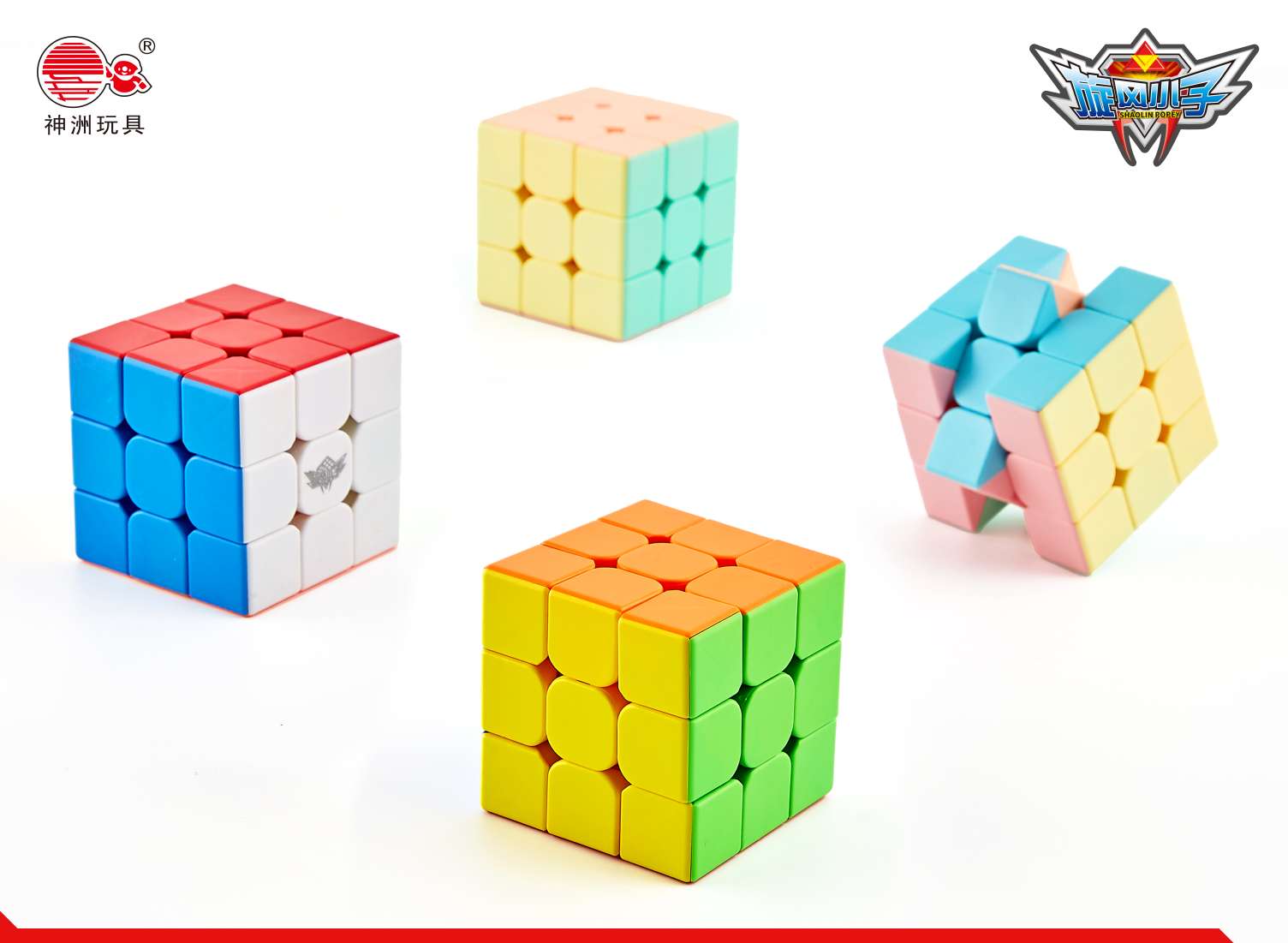 Educational and educational toy 3x3 Rubik's Cube for children to relieve stress detail image 5