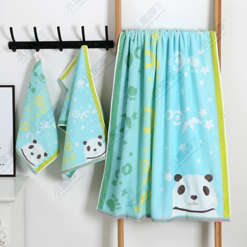 New types of towels are in stock and available. Gift towels, Class A, baby towels, super soft gauze, little bee towels 005 Item Picture