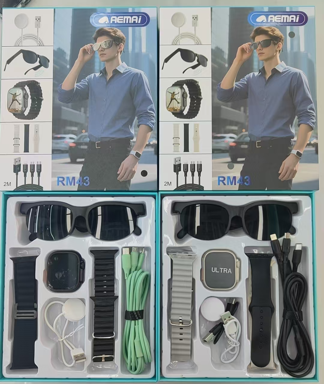 AEMAi RM43智能手表蓝牙眼镜套盒