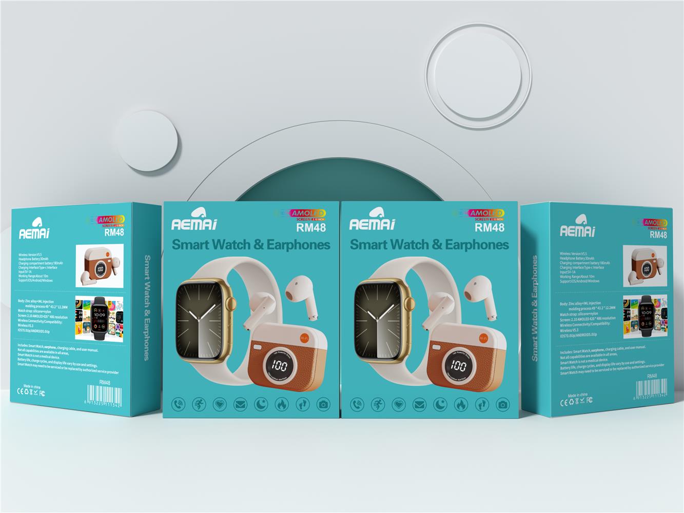 AEMAI RM48 Smartwatch Case Application Scenario