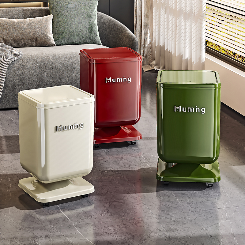 Muming超大号医疗高脚垃圾桶挠痒扒抓背垃圾桶