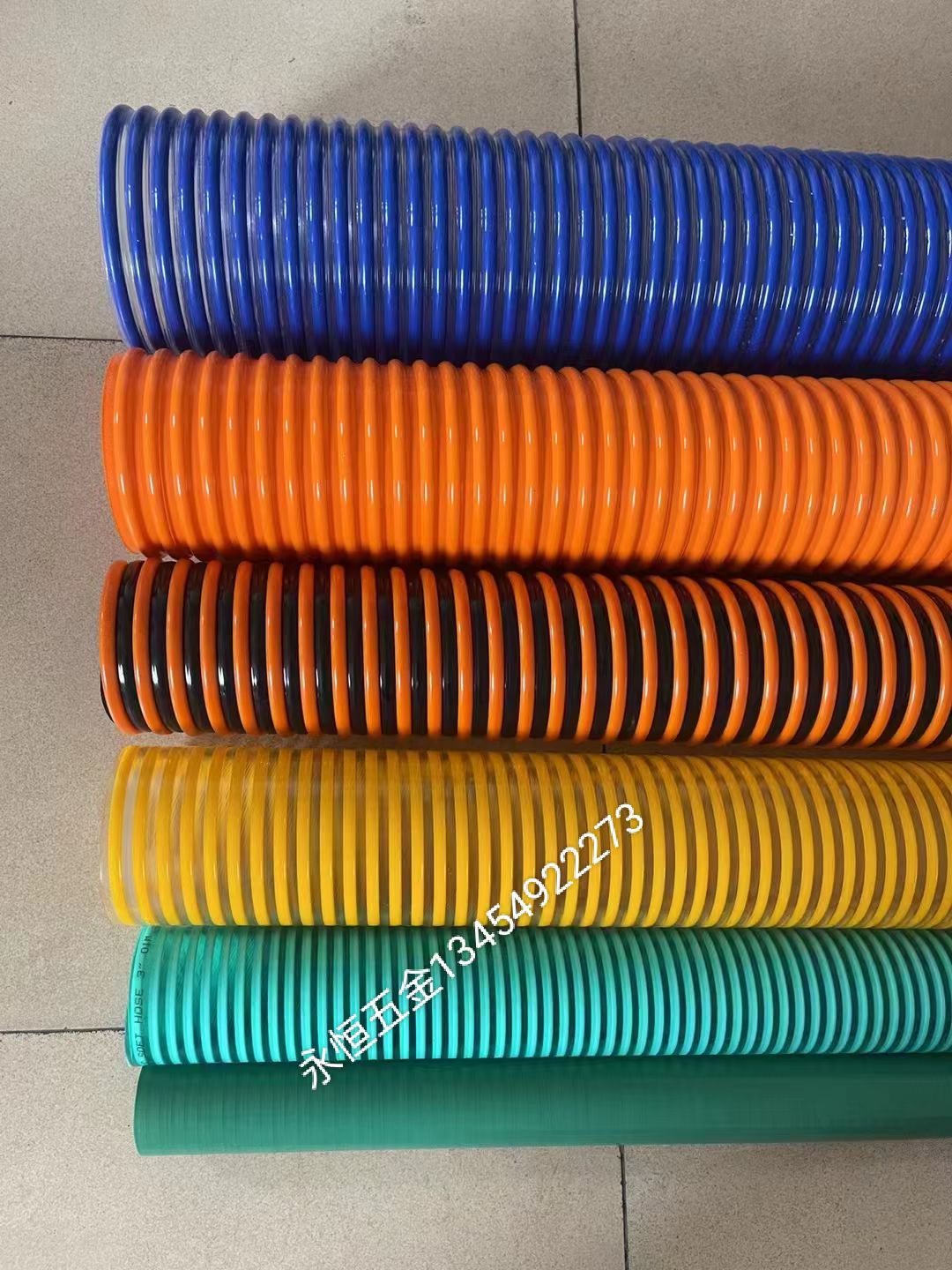 PVC water pipe steel wire pipe detail image 16