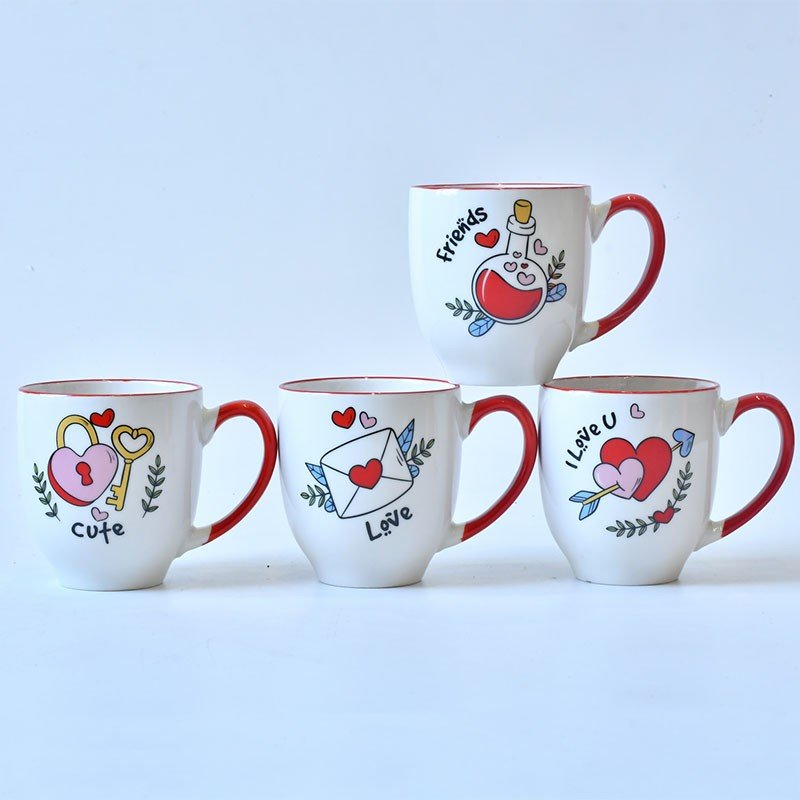 Ceramic mugs, insulated cups, 230ml ceramic cups, daily necessities ceramic cups, ceramic mugs, cups