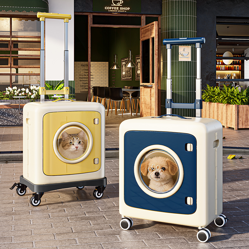 宠物双肩包宠物出行箱猫别墅猫咪用品大容量便携透气