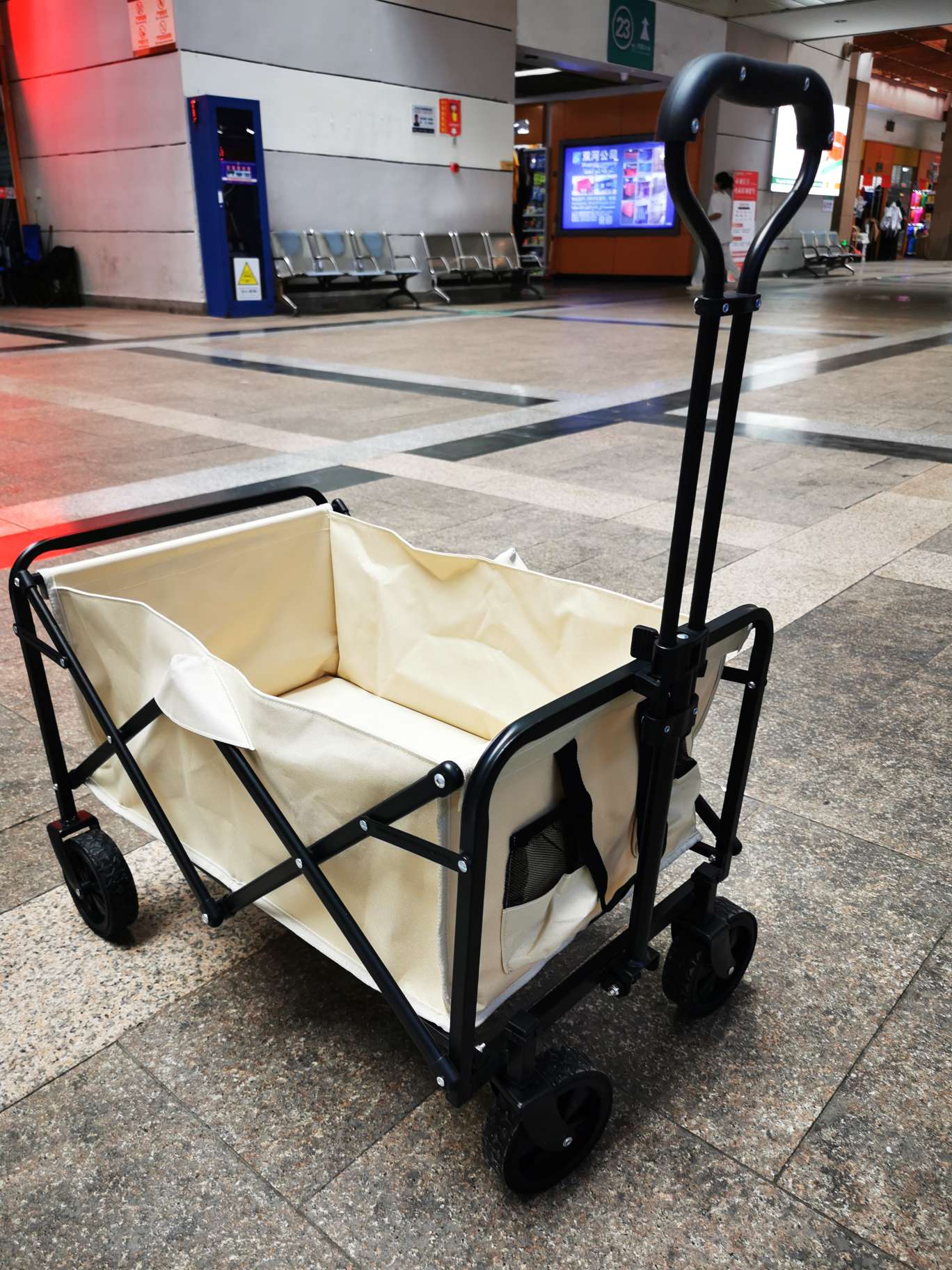 露营车手推独轮翻斗车救护车担架手拖车便携折叠