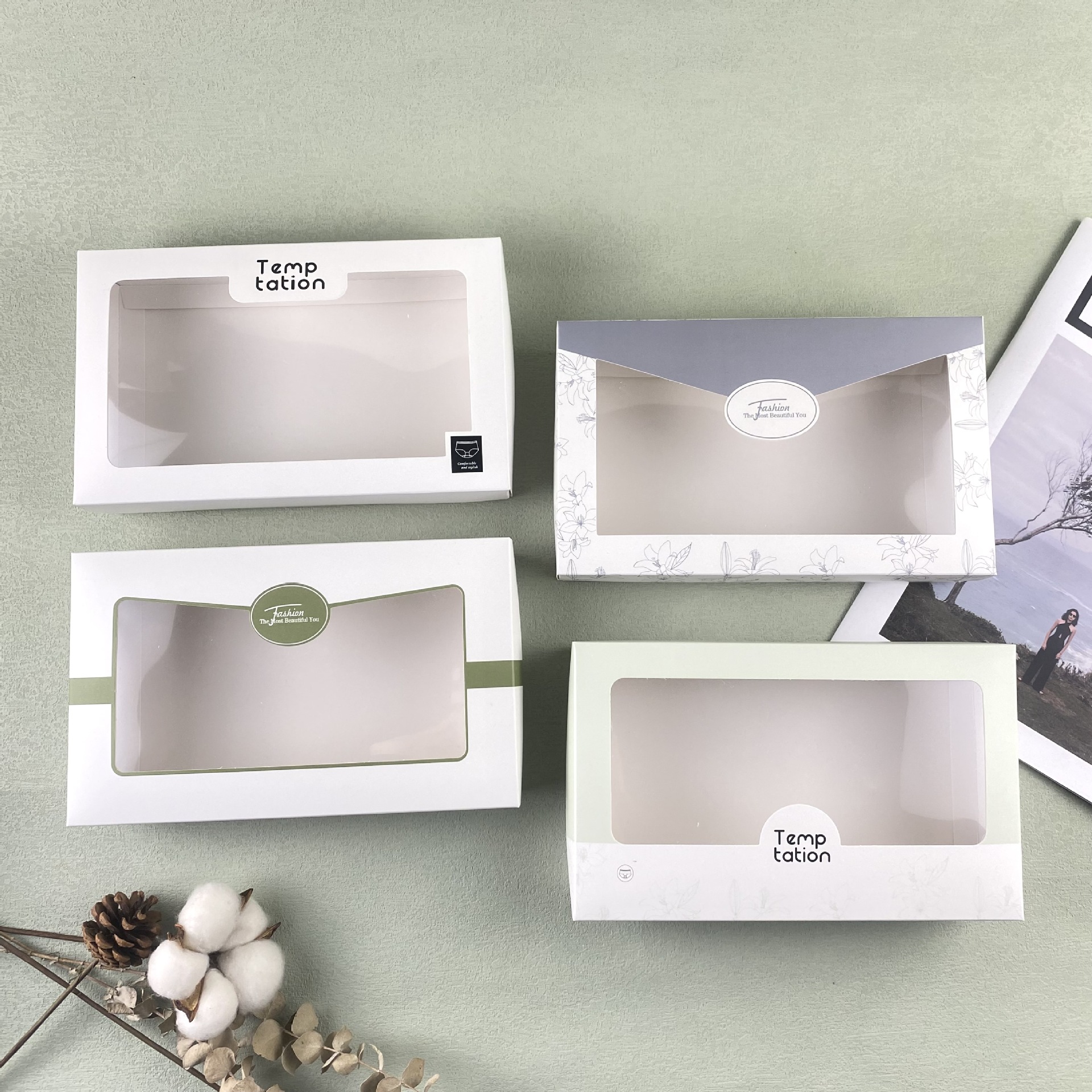 礼品盒pvc/包装盒/纸巾/迷你纸盒/纸盒细节图