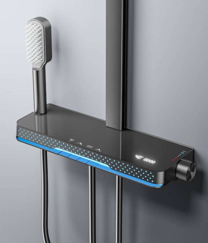 Copper lifting, Led strip display