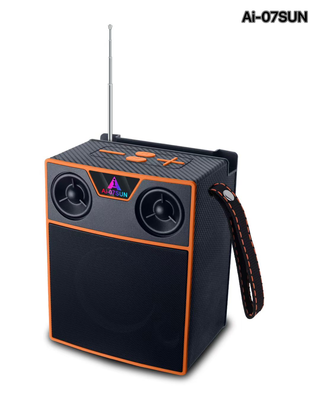 Ai-07SUN solar panel Bluetooth speaker with radio, USB flash drive and TF card detail image 4