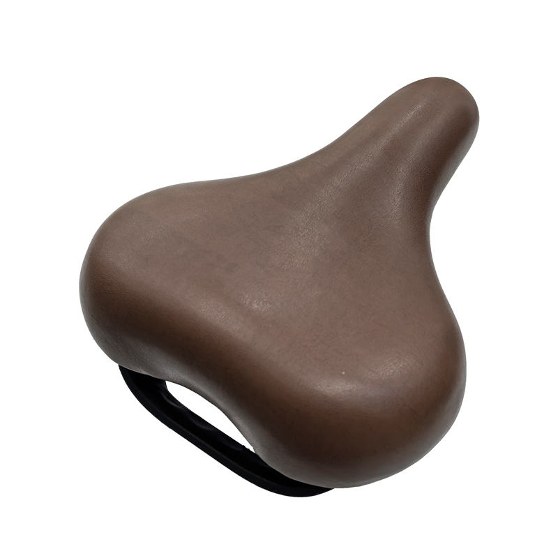 ATX-2685 Brown hand-held saddle, thickened bicycle saddle, mountain bike seat cushion saddle, bicycle seat cushion, seat cushion bag Specification image