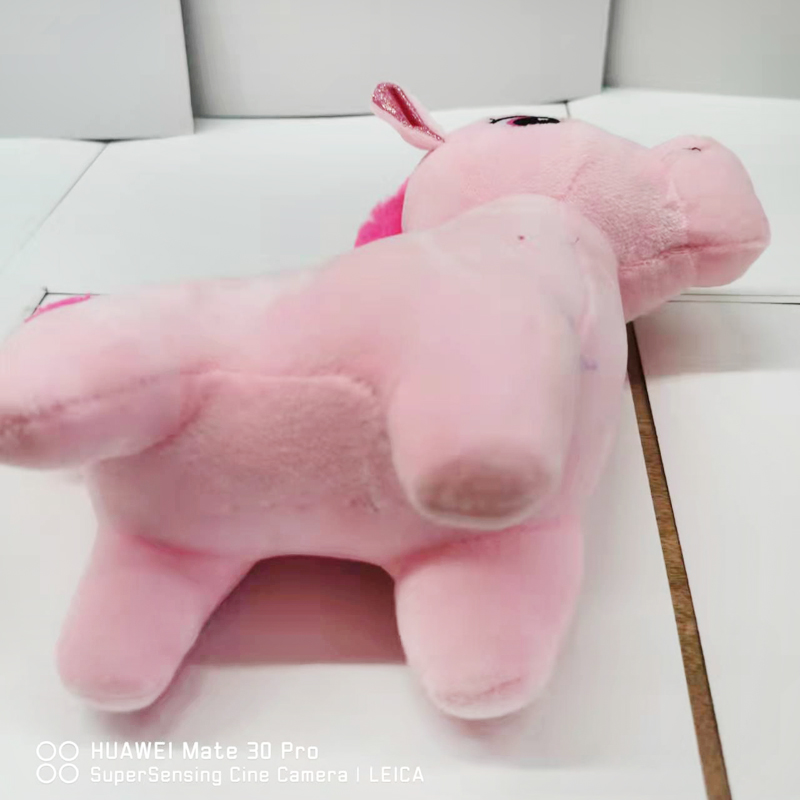Cute pink unicorn fleece toy for girls' Children's Day plush toy gift Specification image