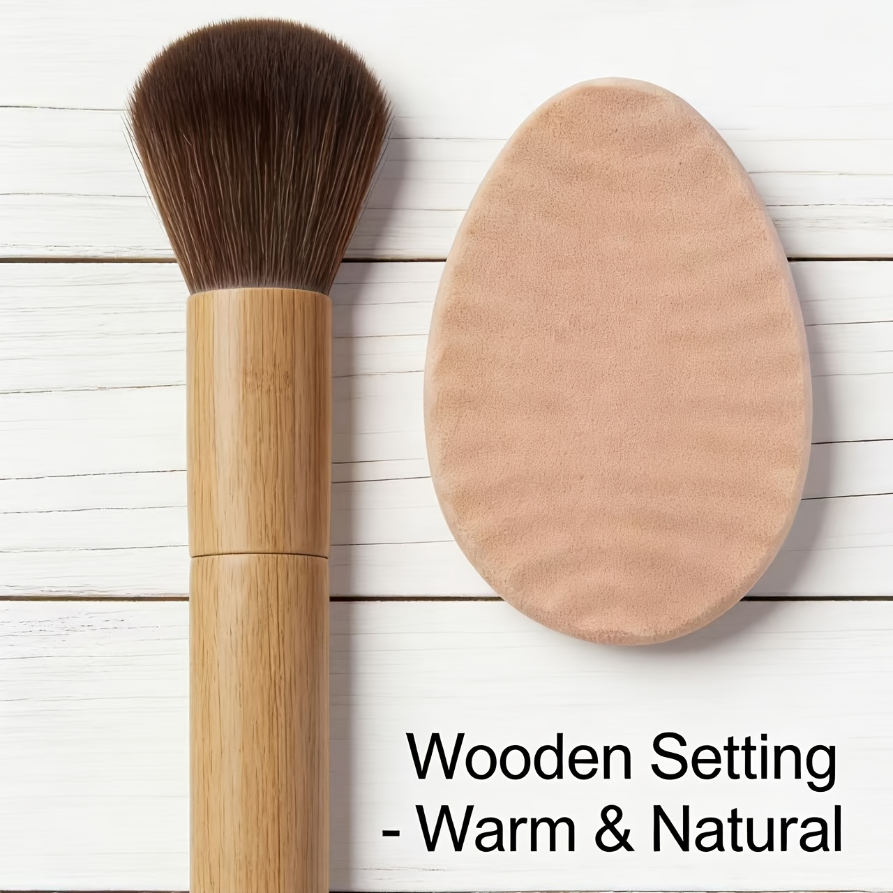 蛋形干湿两用粉扑 细腻柔软不吃粉 化妆蛋同款切面设计 上妆服帖自然 底妆定妆遮瑕通用 便携美妆工具新手适用