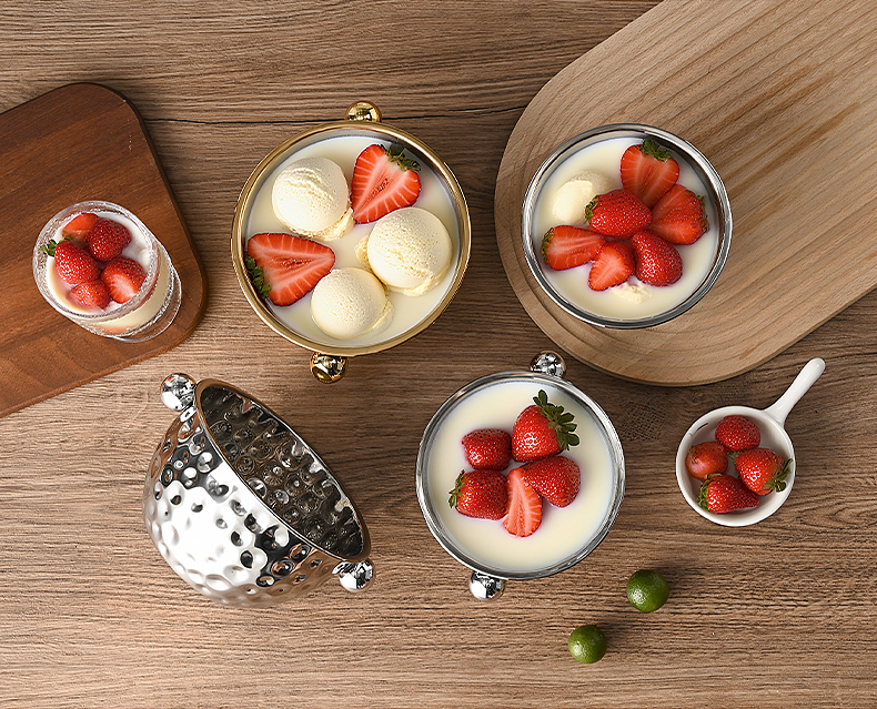 201不锈钢锤纹双耳沙拉盆刨冰盆打蛋盆调料杠汤盆沥水盆 加厚加深详情16